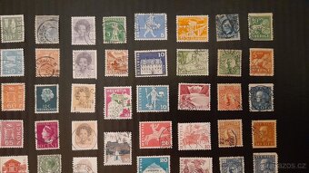 Poštovní známky  Finsko, Dánsko, Norsko, Holand, Švý, Švéd. - 5