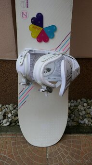 Snowboard NIDECKER DIVINE 149CM/VÁZÁNÍ BURTON - 5