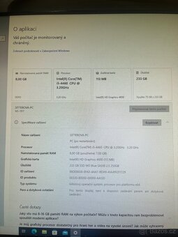 Stolní PC intel core i5 - 5