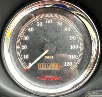 Harley - Davidson, modrá Electra Glide Classic 88´ inch. - 5