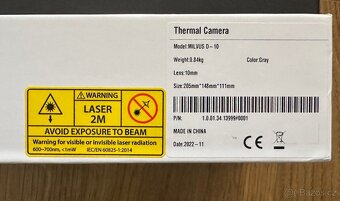 Termovize TETRAO Milvus D-10 Wi-Fi 50Hz - na 1111 m,SLEVA40% - 5