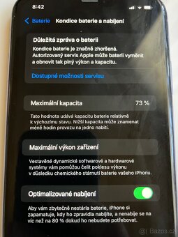 Prodám iPhone 11 purple 128GB - 5