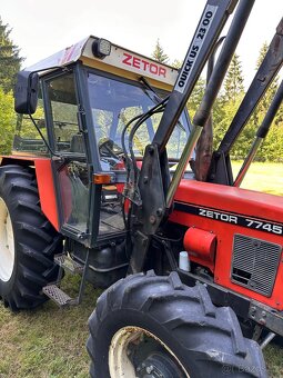 Zetor 7745 s čelním nakladačem - 5
