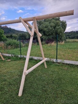 Dětská houpačka, konstrukce na houpačku, skluzavku - 5