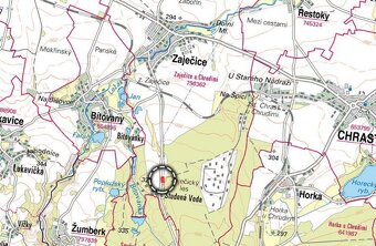 Pozemek, bydlení, prodej, Zaječice, Chrudim - 5