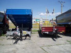 Sklápěcí přívěs HUMBAUR s nájezdy - 5