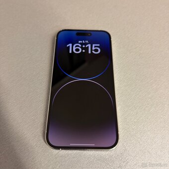 iPhone 14 Pro 128GB silver, pěkný stav, 12 měsíců záruka - 5