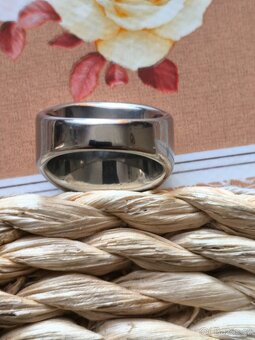 PRSTEN SNB VE STŘÍBRNÉ BARVĚ - 5