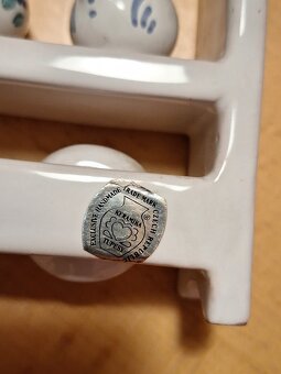 Sada miniatur - poličky s tupeskou keramikou - 5