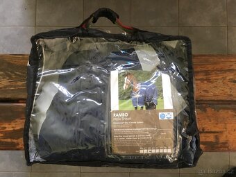 Lehká Horseware stájová deka Rambo Helix Disc 130cm - 5