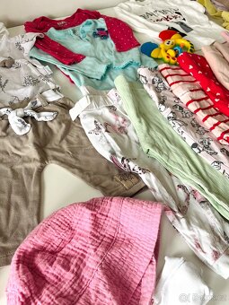 Velký set (30 ks) dívčího oblečení, vel. 56/62/68/74/80 - 5