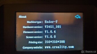 Ender 7 3D tiskárna - 5