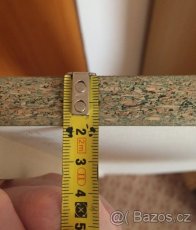 Nový dřevěný vnitřní parapet světle hnědý/Atyp 141x25 cm - 5