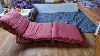 Futon ikea, postel, křeslo, pohovka - 5