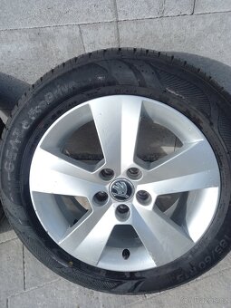 Originál alu kola skoda rapid - 5
