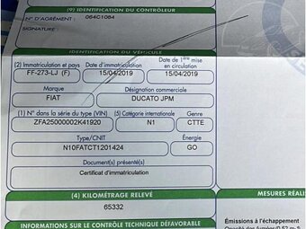 Fiat Ducato 2.3TDi sklopka 70000km - 5