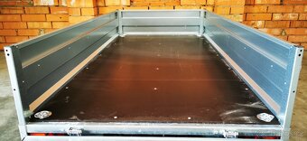 Sklopný přívěsný vozík 2x 750 kg - 263x129x40 cm - 5