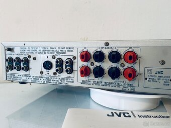 Zesilovač/amplifier JVC A-10X, rok 1982, Tuzex. - 5