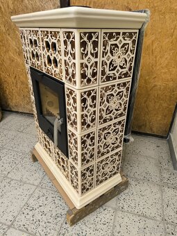 Krbová kachlová kamna Jasmína 9 kW - 5