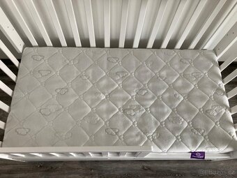 Klups dětská postýlka 120x60 cm se zábranou + matrace - 5
