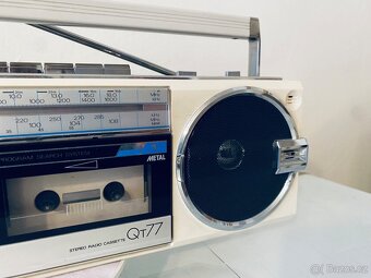 Radiomagnetofon Sharp QT 77 HW, rok 1984 - 5