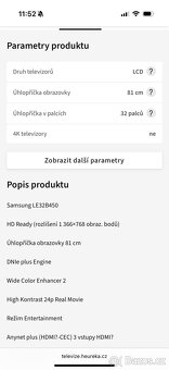 Samsung TV LE32B450 - 5