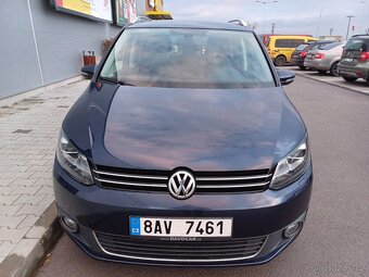 VW Touran HIGHLINE 2.0 TDI 130 kW DSG, 2015, Modrá Metalíza - 5