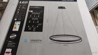 LED závěsné svítidlo PAUL NEUHAUS - antracit- nové - 5