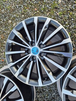 Alu kola TRINITY R18 ŠKODA Originál, NOVÁ - 5