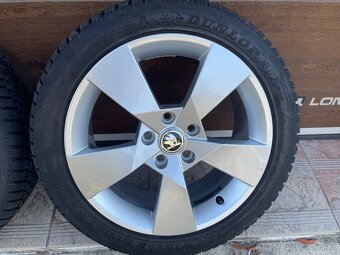Škoda Octavia 3 orig. alu kola Denom 225/45 R17 Octavia 3 - 5