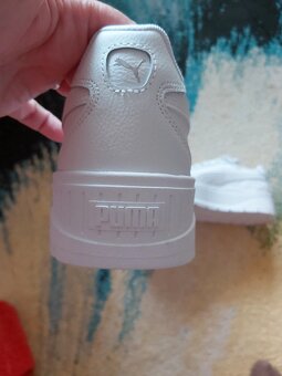 kožené bílé tenisky Puma vel. 40 nové - 5