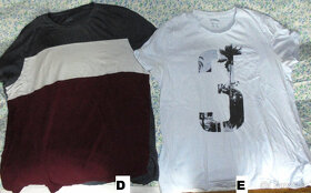 Trička XL, XXL a 3XL - různé druhy - 5