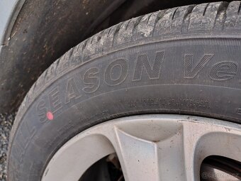 Nové celoroční 215/55/17 - 5