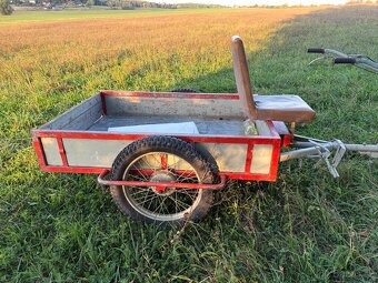 Prodám frezu domácí výroby s vlekem,včetně rotavatoru - 5