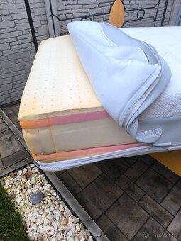 Prodám dvě kvalitní matrace Tencel 90cm x 200cm - 5