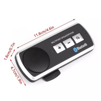 Bluethooth handsfree s klipem na stínítko - 5