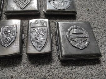 postříbřené tabatěrky NSDAP,Wehrmacht a další - 5