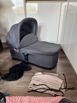 Kocarek Thule urban glide 2 + korbicka + prislusenstvi - 5