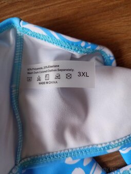 dvojdílné plavky tankiny, vel. 3XL, 48/50 - 5