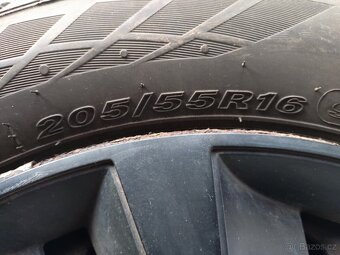 Zimní pneu + plech. disky - Nexen Winguard 205/55 R16 91T - 5