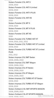 Víčko uzávěr nádrže Subaru - 5