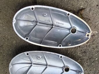 Víko spojky Jawa pérák 250 350 11 půlbuben 353 kryt motoru - 5