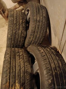 4ks alu disky orig. VW 5x100 R17 pneu 225/45 R17 5mm - 5