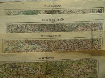 Staré vojenské mapy . - 5