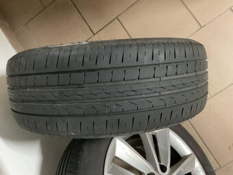 Originál Renault ALU 17" disky s pneu - 5