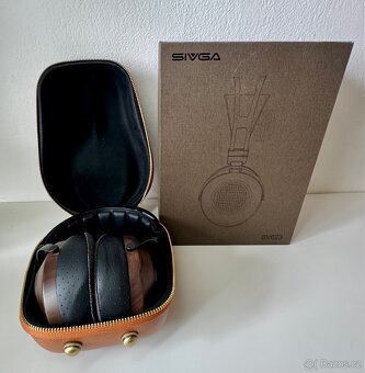 Hi-Fi audiofilská dřevěná sluchátka Sivga SV023 - 5