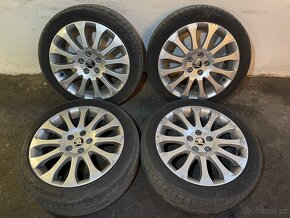 Alu kola originál Škoda 5x100 6.5Jx16” - 5