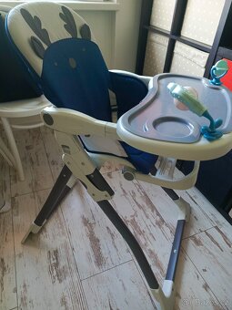 Jídelní židlička Eco Toys Sobík - 5