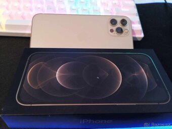 Prodám Apple iPhone 12 Pro ve zlaté barvě, provedení s 128G - 5