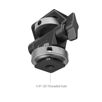 SMALLRIG 2905B otočný a naklopný držák monitoru, světel atd. - 5